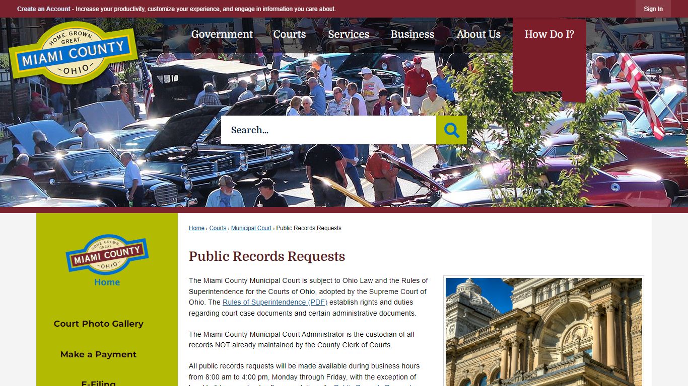 Public Records Requests | Miami County, OH - Official Website